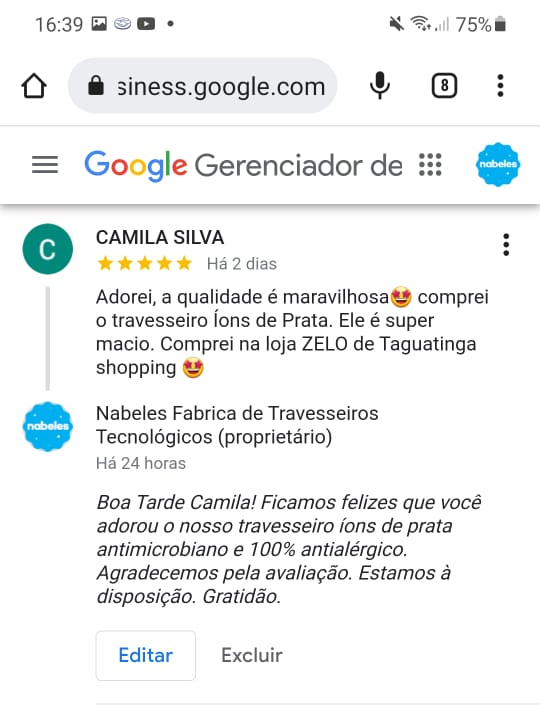 Depoimentos de Clientes 33
